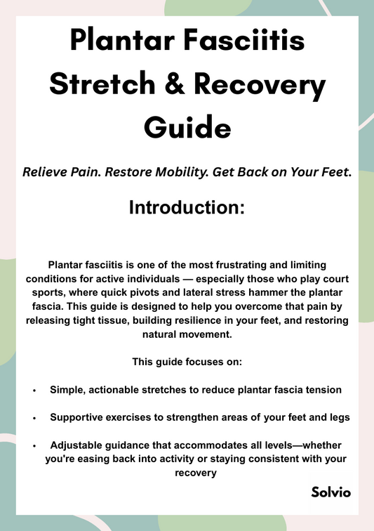 Plantar Fasciitis Stretch & Recovery Guide